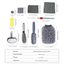 Conjunto de Ferramentas de Limpeza Automotiva - 6 ou 12 peças